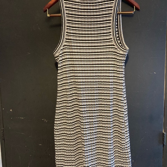 Vans knit dress/ black / white , size L. Cute summer dress - Picture 2 of 5